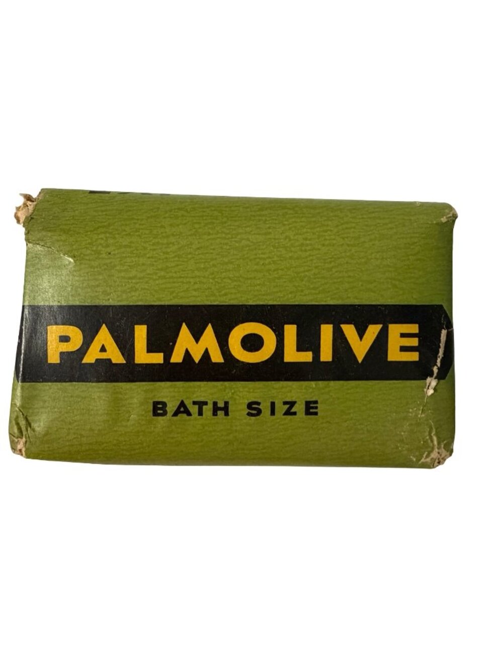 Vintage Palmolive Bath Size Soap Bar Original Wrapper Colgate Palmolive Advertis